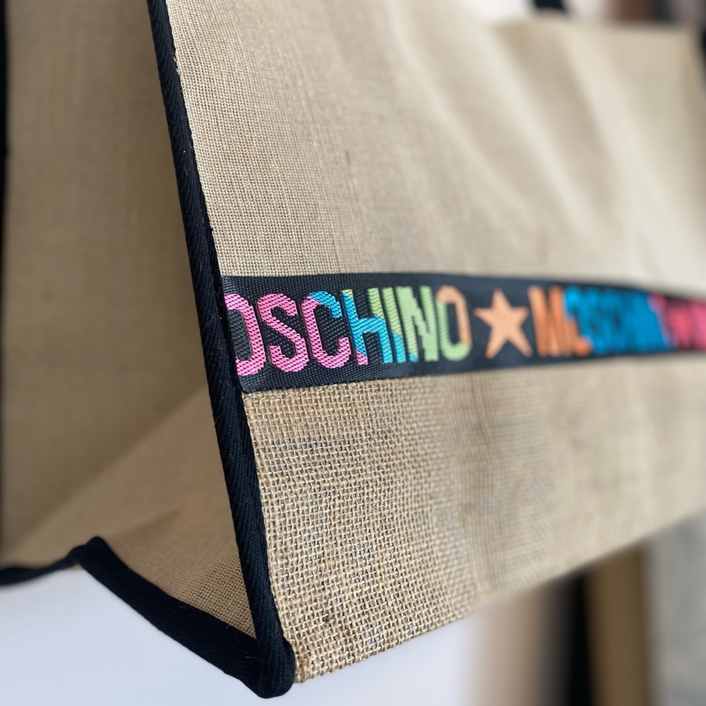 Summer Jute Tote Bag